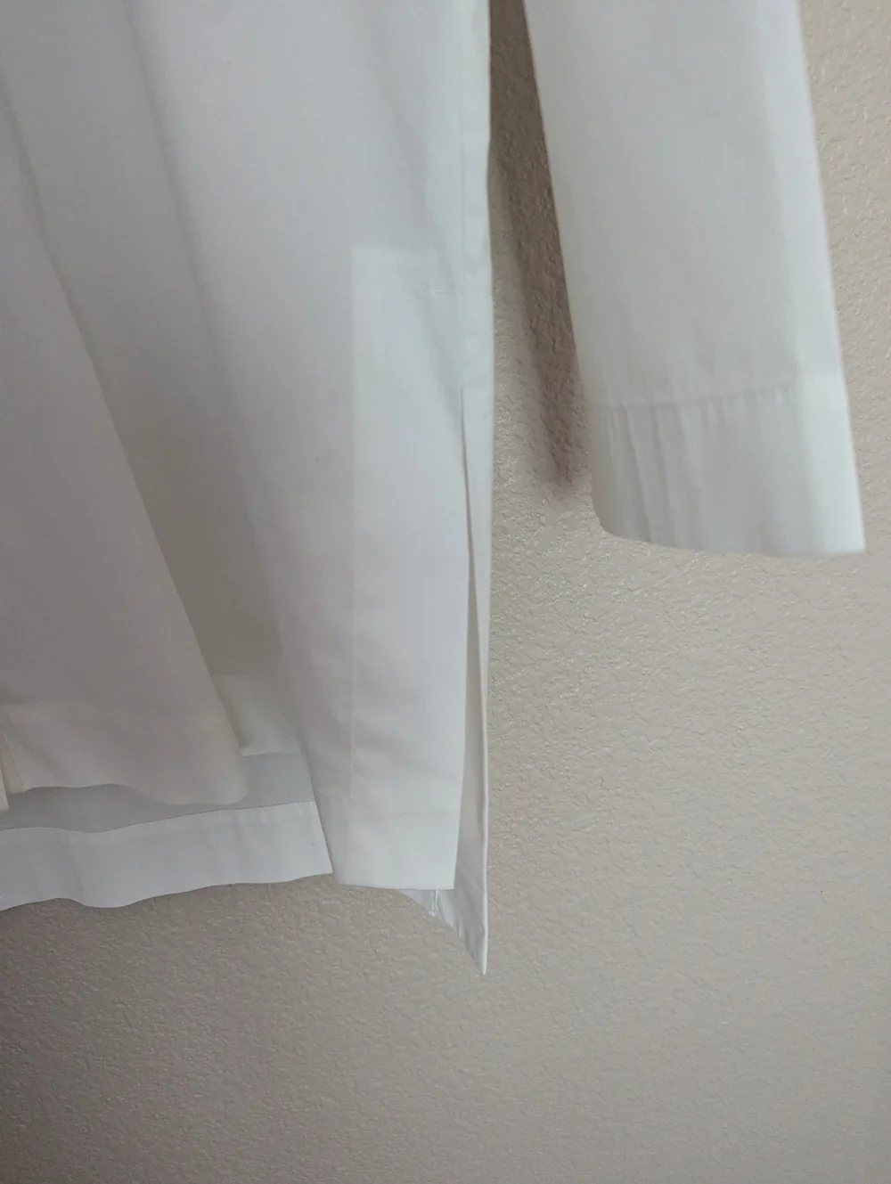 LAFAYETTE 148 New York White Long Sleeve Tunic Blouse Small - Picture 4 of 9